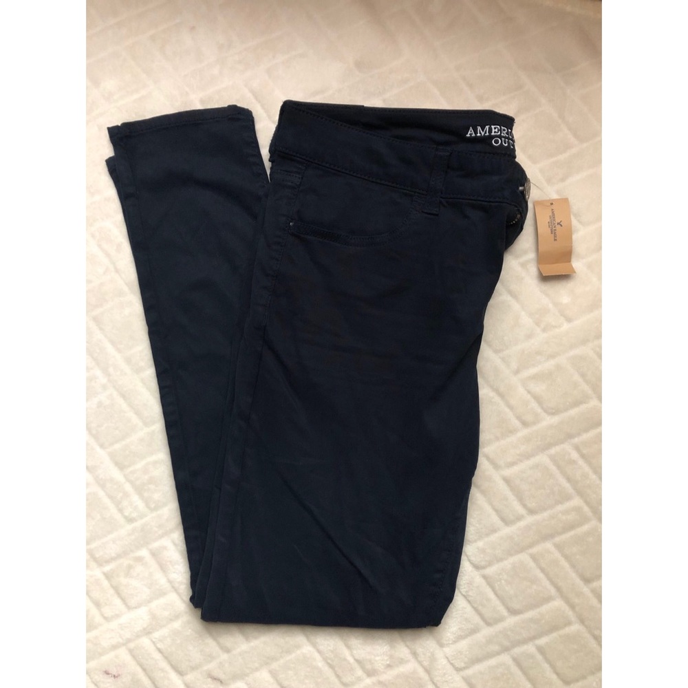 American Eagle skinny jeans navy blue